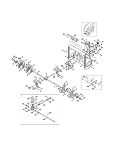 Auger And Housing Diagram and Parts List for 3X30-INCHTRAC31AH77SZ (31AH77SZ710)(2015) Cub Cadet Snow Blower